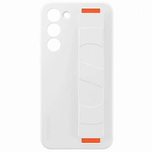 Kup Samsung Case Galaxy S23+ Plus EF-GS916TW weiß/weiß Silikon-Griffgehäuse - SMG863 - {ean13} - Sklep Home Screen