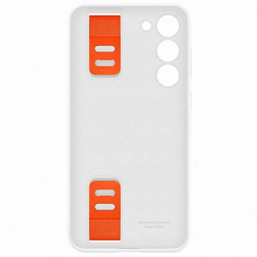 Kup Samsung Case Galaxy S23+ Plus EF-GS916TW weiß/weiß Silikon-Griffgehäuse - SMG863 - {ean13} - Sklep Home Screen
