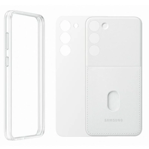 Kup Etui Samsung Galaxy S23+ Plus EF-MS916CW alb/white Frame Cover - SMG864 - {ean13} - Sklep Home Screen