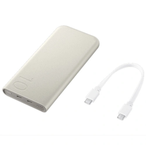 Kup Powerbank Samsung EB-P3400XU 10000mAh 25W 2xUSB-C bej - SMG865 - {ean13} - Sklep Home Screen