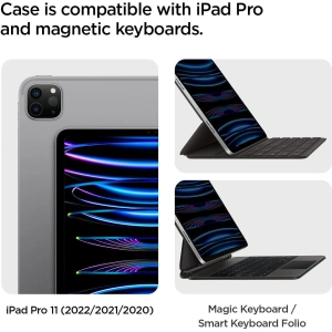 Kup Etui Spigen Thin Fit Pro Apple iPad Pro 11 2021/2022 (3. i 4. generacji) Black - SPN2802 - {ean13} - Sklep Home Screen