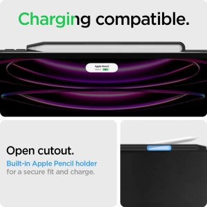 Kup Etui Spigen Thin Fit Pro Apple iPad Pro 11 2021/2022 (3. i 4. generacji) Black - SPN2802 - {ean13} - Sklep Home Screen