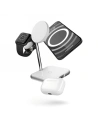 Încărcător wireless ZENS Aluminium 4w1 MagSafe + Apple Watch + USB-C (alb)