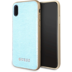 Kup Guess Apple Tasche GUHCPXPYLBL iPhone XS/X blau/blau Python - GUE2430 - {ean13} - Sklep Home Screen