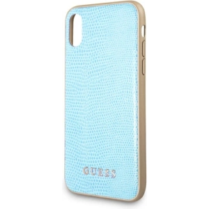 Kup Guess Apple Tasche GUHCPXPYLBL iPhone XS/X blau/blau Python - GUE2430 - {ean13} - Sklep Home Screen