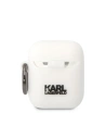 Kup Etui Karl Lagerfeld KLA2RUNIKH Apple AirPods 2/1 biały/white Silicone Karl Head 3D - KLD1522 - {ean13} - Sklep Home Screen