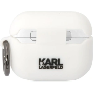 Buy Karl Lagerfeld KLAPRUNIKH Apple AirPods Pro white Silicone Karl Head 3D - KLD1523 - {ean13} - Home Screen Store Europe