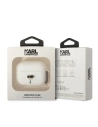 Kup Karl Lagerfeld Apple Tasche KLAPRUNIKH AirPods Pro weiß/weiß Silikon Karl Head 3D - KLD1523 - {ean13} - Sklep Home Screen