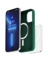 Apple PURO ICON MAG MagSafe Tasche iPhone 14 Pro (Dunkelgrün)