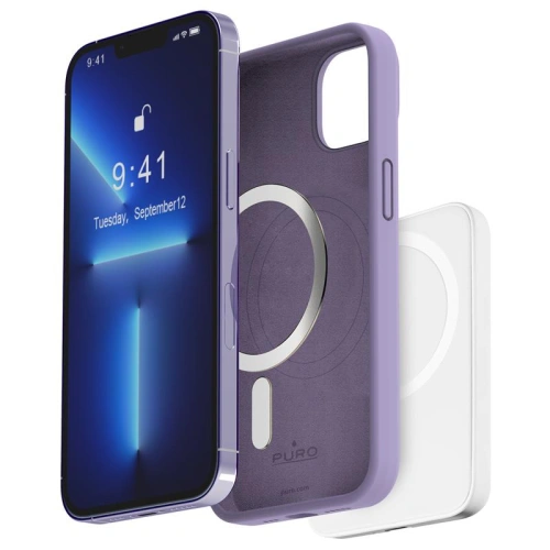 Buy PURO ICON MAG MagSafe Apple iPhone 14/13 (Tech Lavender) - PUR642 - {ean13} - Home Screen Store Europe