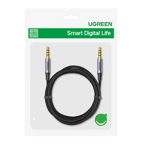 Kup Cablul UGREEN jack 3,5mm AUX 1.5m (gri) - UGR1478 - {ean13} - Sklep Home Screen