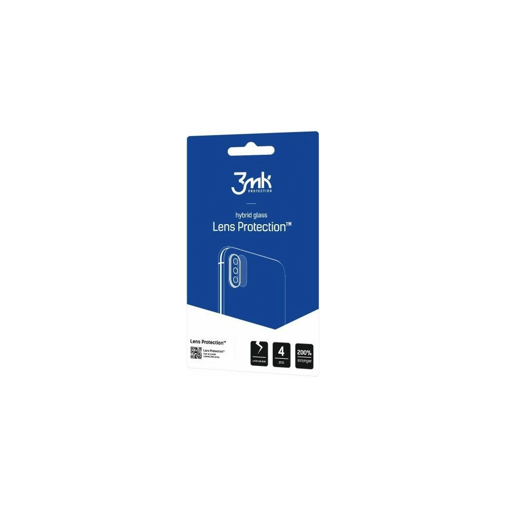 Szkło hybrydowe na obiektyw aparatu 3MK Lens Protection Samsung Galaxy M13 5G [4 PACK]