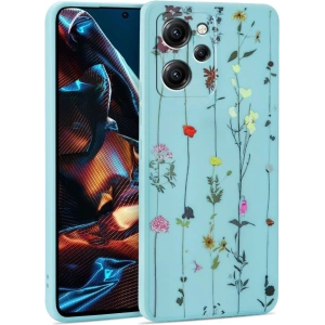 Kup Etui Tech-Protect Mood POCO X5 Pro 5G Garden Blue - THP1843 - {ean13} - Sklep Home Screen