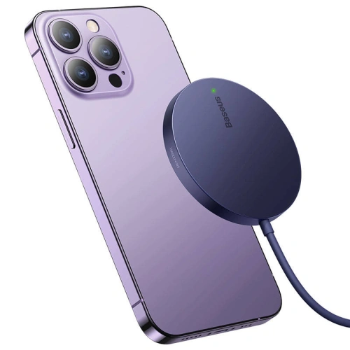 Buy Baseus Simple Mini3 Wireless Magnetic Charger 15W (purple) - BSU3986 - {ean13} - Home Screen Store Europe