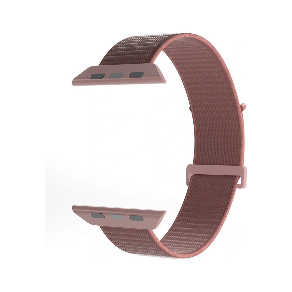 Pasek PURO Nylon Sport Apple Watch 4/5/6/7/SE/8/9/10 40/41/42mm (Różowy)
