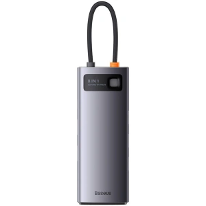 Kup Baseus Hub 8in1 StarJoy Metal Glam Series, USB-C zu HDMI + 3 x USB 3.0 + USB-C PD + RJ45 + SD/TF - BSU3989 - {ean13} - Sklep Home Screen