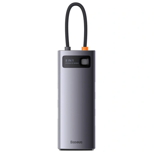 Kup Baseus Hub 8in1 StarJoy Metal Glam Series, USB-C zu HDMI + 3 x USB 3.0 + USB-C PD + RJ45 + SD/TF - BSU3989 - {ean13} - Sklep Home Screen