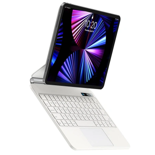 Kup Baseus Apple Tasche Brilliance PRO Keyboard iPad 10.9 2022 (10. Generation) (weiß) - BSU3990 - {ean13} - Sklep Home Screen