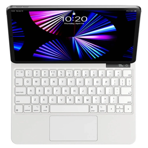 Kup Baseus Apple Tasche Brilliance PRO Keyboard iPad 10.9 2022 (10. Generation) (weiß) - BSU3990 - {ean13} - Sklep Home Screen