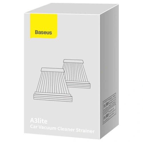 Kup Filtr do odstraňovače prachu do automobilu Baseus A3lite (černý) [2 PACK] - BSU3991 - {ean13} - Sklep Home Screen