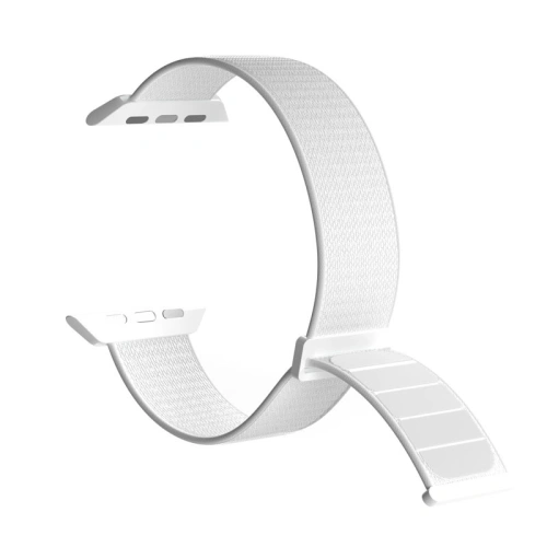Kup Puro Nylon Sport szíj Apple Watch 4/5/6/7/SE/8/9/10 40/41/42mm (Fehér) - PUR645 - {ean13} - Sklep Home Screen
