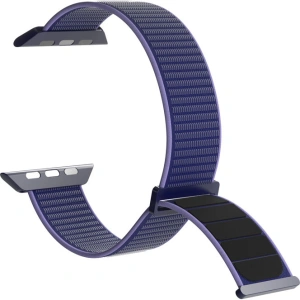 Buy PURO Nylon Sport Strap Apple Watch 4/5/6/7/SE/8/9/Ultra 44/45/49mm (Navy Blue) - PUR647 - {ean13} - Home Screen Store Europe