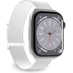Kup PURO Nylon Sport Apple Watch 4/5/6/7/SE/8/9/Ultra 44/45/49mm (Weiß) - PUR648 - {ean13} - Sklep Home Screen