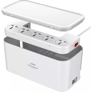Kup Listă de alimentare cu organizer, 5x AC, 3x USB, LDNIO SN5309, 2500W (alb) - LDN45 - {ean13} - Sklep Home Screen