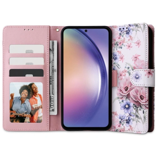 Kup Etui Tech-Protect Wallet Xiaomi Redmi Note 12 Pro/POCO X5 Pro 5G Virágmintás - THP1853 - {ean13} - Sklep Home Screen