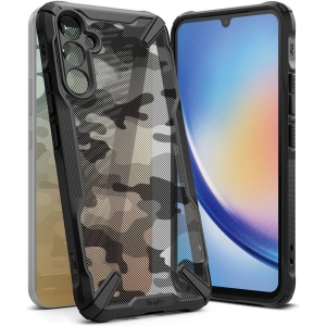 Kup Ringke Samsung Tasche Fusion-X Design Galaxy A34 5G Camo (Moro) Schwarz - RGK1797 - {ean13} - Sklep Home Screen