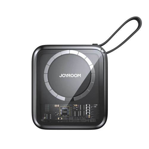 Kup Powerbank Joyroom JR-L006 Icy Series 10000mAh 22.5W vezeték nélküli töltés + USB-C kábel fekete - JYR600 - {ean13} - Sklep Home Screen