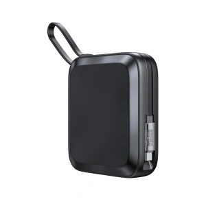 Powerbank Joyroom JR-L006 Icy Series 10000mAh 22.5W ładowanie bezprzewodowe + kabel USB-C czarny