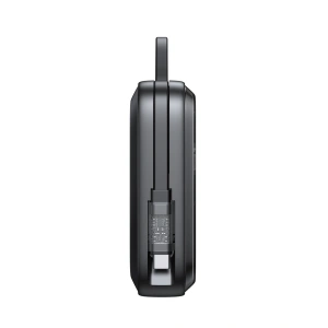 Powerbank Joyroom JR-L006 Icy Series 10000mAh 22.5W ładowanie bezprzewodowe + kabel USB-C czarny