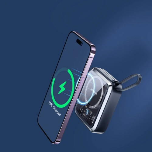Kup Powerbank Joyroom JR-L006 Icy Series 10000mAh 22.5W vezeték nélküli töltés + USB-C kábel fekete - JYR600 - {ean13} - Sklep Home Screen