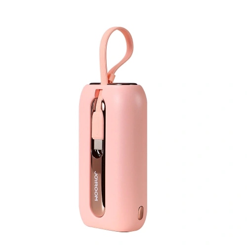 Kup Powerbank Joyroom JR-L012 Colorful Series 10000mAh 22.5W + 2 kabely USB-C + Lightning růžový - JYR601 - {ean13} - Sklep Home Screen