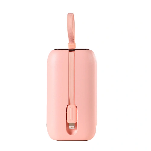 Kup Powerbank Joyroom JR-L012 Colorful Series 10000mAh 22.5W + 2 kabely USB-C + Lightning růžový - JYR601 - {ean13} - Sklep Home Screen