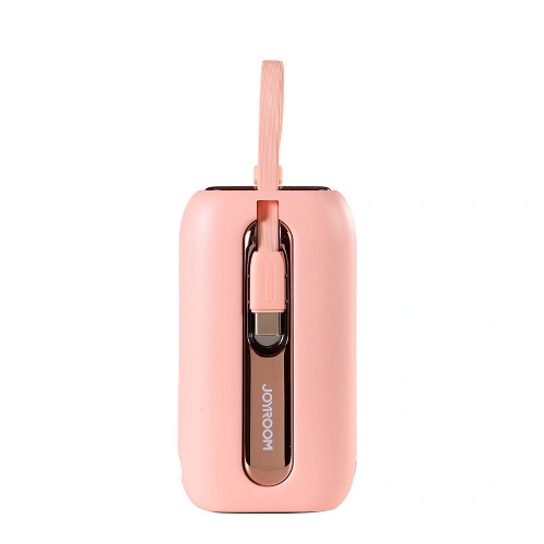 Kup Powerbank Joyroom JR-L012 Colorful Series 10000mAh 22.5W + 2 kabely USB-C + Lightning růžový - JYR601 - {ean13} - Sklep Home Screen