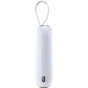 Powerbank Joyroom JR-L012 Colorful Series 10000mAh 22.5W + 2 kable USB-C + Lightning biały