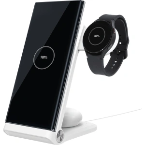 Kup Ładowarka bezprzewodowa 3w1 Nillkin PowerTrio 15W Qi + końcówka do Samsung Watch - NLK952 - {ean13} - Sklep Home Screen