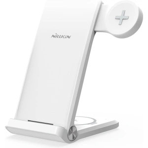 Kup Ładowarka bezprzewodowa 3w1 Nillkin PowerTrio 15W Qi + końcówka do Samsung Watch - NLK952 - {ean13} - Sklep Home Screen