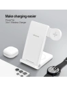 Kup Încărcător wireless 3 în 1 Nillkin PowerTrio 15W Qi + cap de încărcare pentru Samsung Watch - NLK952 - {ean13} - Sklep Home Screen