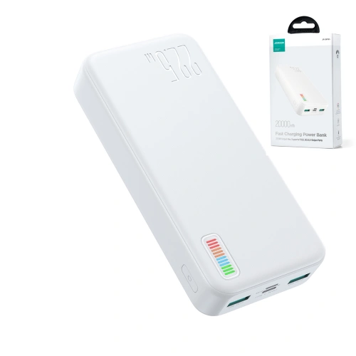 Kup Powerbank Joyroom QP195 Dazzling Series 20000mAh 22.5W fehér - JYR606 - {ean13} - Sklep Home Screen