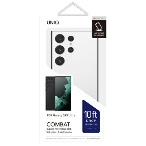 Kup Etui UNIQ Combat Samsung Galaxy S23 Ultra czarny/carbon black - UNIQ884 - {ean13} - Sklep Home Screen