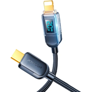 Joyroom Kabel S-CL020A4 USB-C/Lightning 20W LED Display 1.2m schwarz