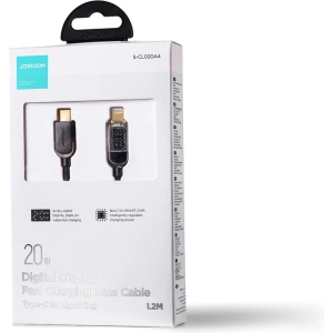 Joyroom Kabel S-CL020A4 USB-C/Lightning 20W LED Display 1.2m schwarz