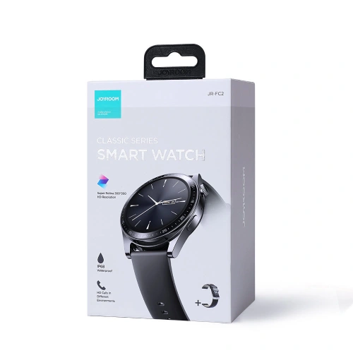 Kup Smartwatch Joyroom JR-FC2 FC2 Classic Series IP68 negru - JYR611 - {ean13} - Sklep Home Screen