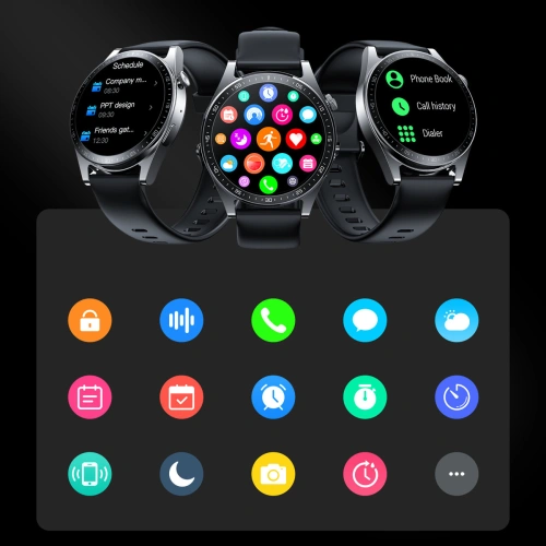 Kup Smartwatch Joyroom JR-FC2 FC2 Classic Series IP68 negru - JYR611 - {ean13} - Sklep Home Screen