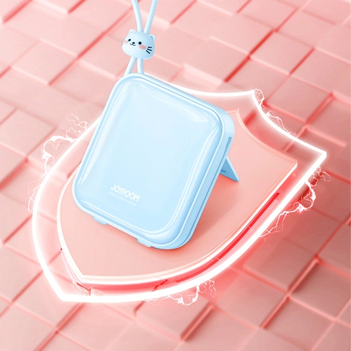 Kup Powerbank Joyroom JR-L008 Cutie Series 10000mAh 22.5W Stojan + kabely USB-C a Lightning modrý - JYR613 - {ean13} - Sklep Home Screen