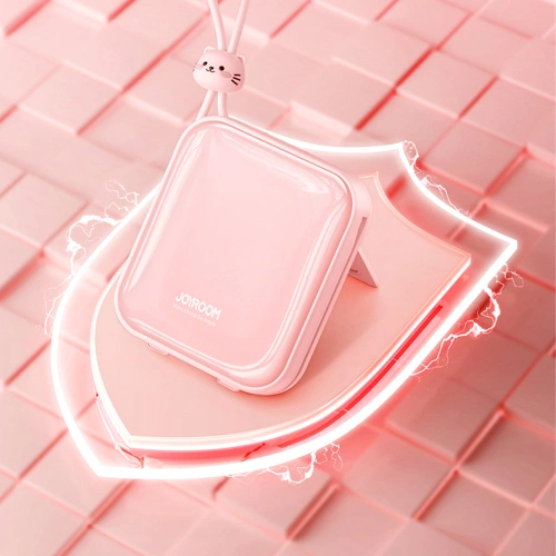 Kup Powerbank Joyroom JR-L008 Cutie Series 10000mAh 22.5W állvány + USB-C és Lightning kábelek rózsaszín - JYR614 - {ean13} - Sklep Home Screen