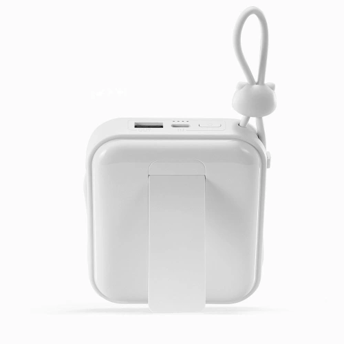 Buy Powerbank Joyroom JR-L008 Cutie Series 10000mAh 22.5W Stand + USB-C and Lightning cables white - JYR615 - {ean13} - Home Screen Store Europe